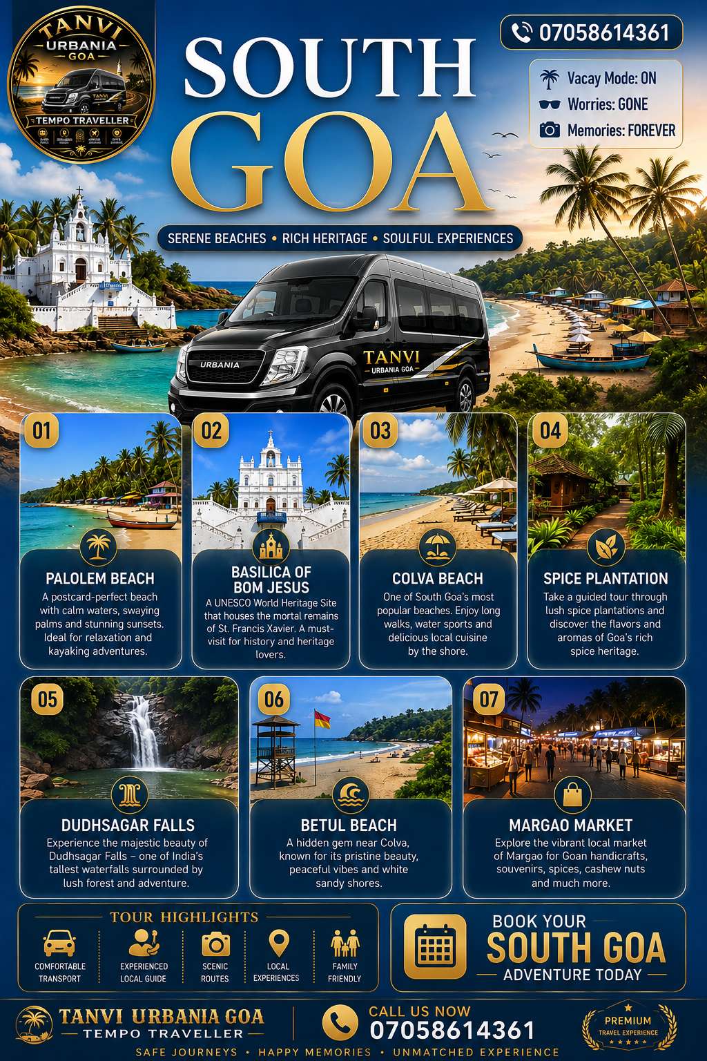 South Goa Sightseeing